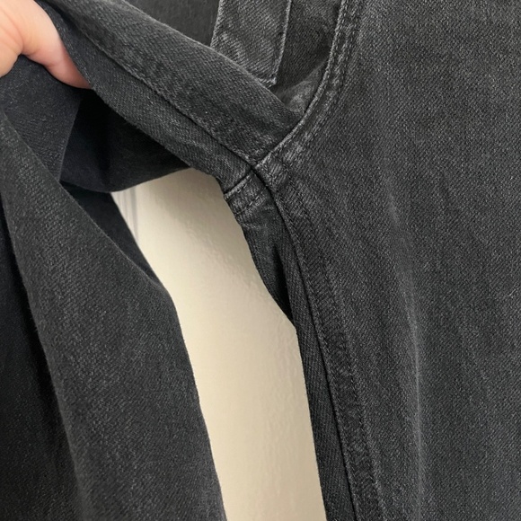 Reformation Kayo high + skinny jean (w/ belt!) | Size 28 | Washed Black (Erie) - Picture 5 of 15